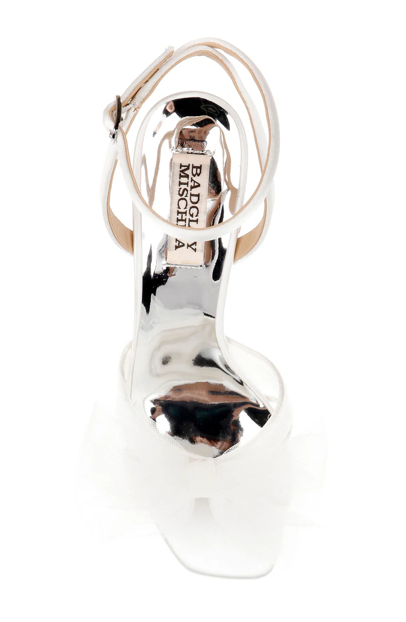 Tess Block Heel With Poof - Image 10