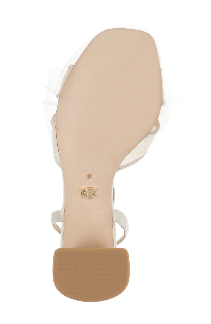 Tess Block Heel With Poof - Image 11