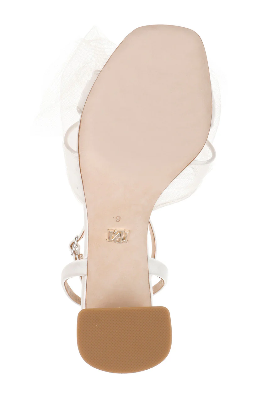 Tess Block Heel With Poof - Image 12