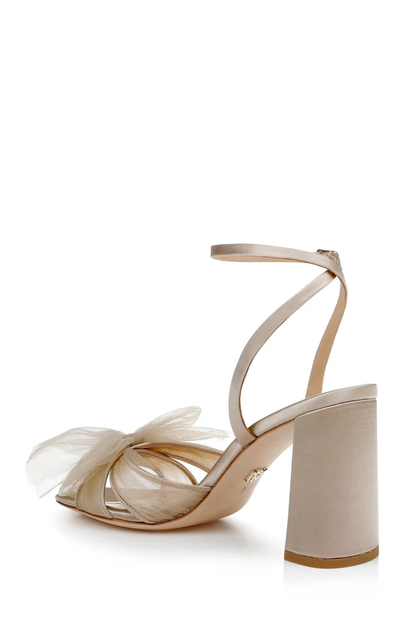 Tess Block Heel With Poof - Image 15