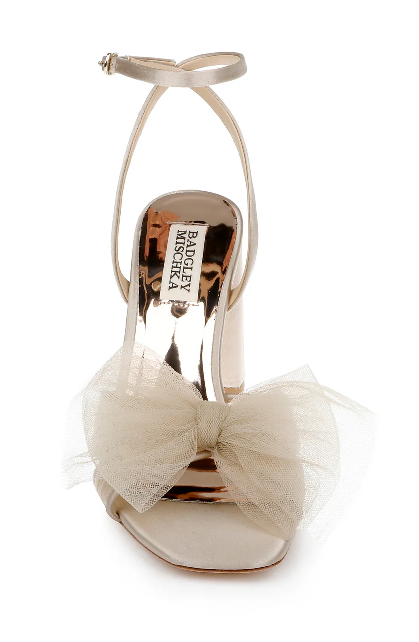 Tess Block Heel With Poof - Image 16