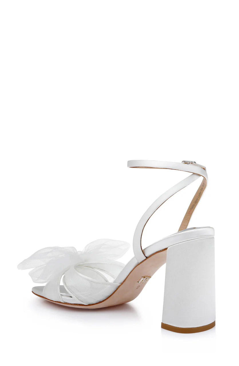 Tess Block Heel With Poof - Image 6