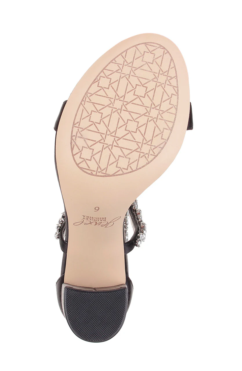 Thamar Crystal Strappy Block Heel - Image 6