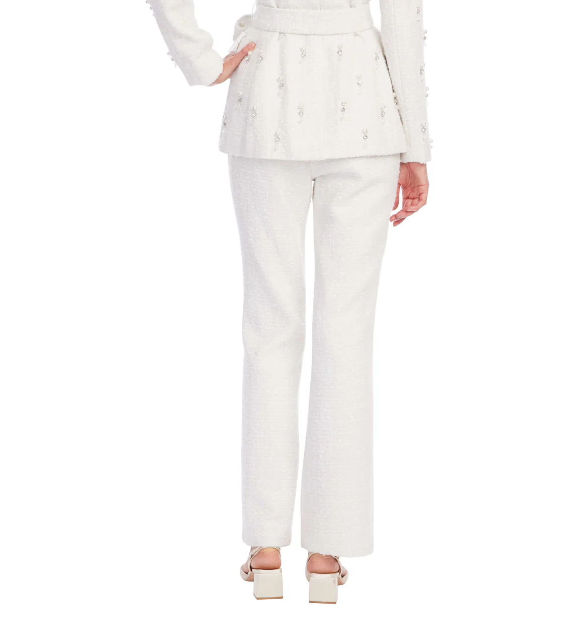 Tweed Bootcut Pant - Image 3