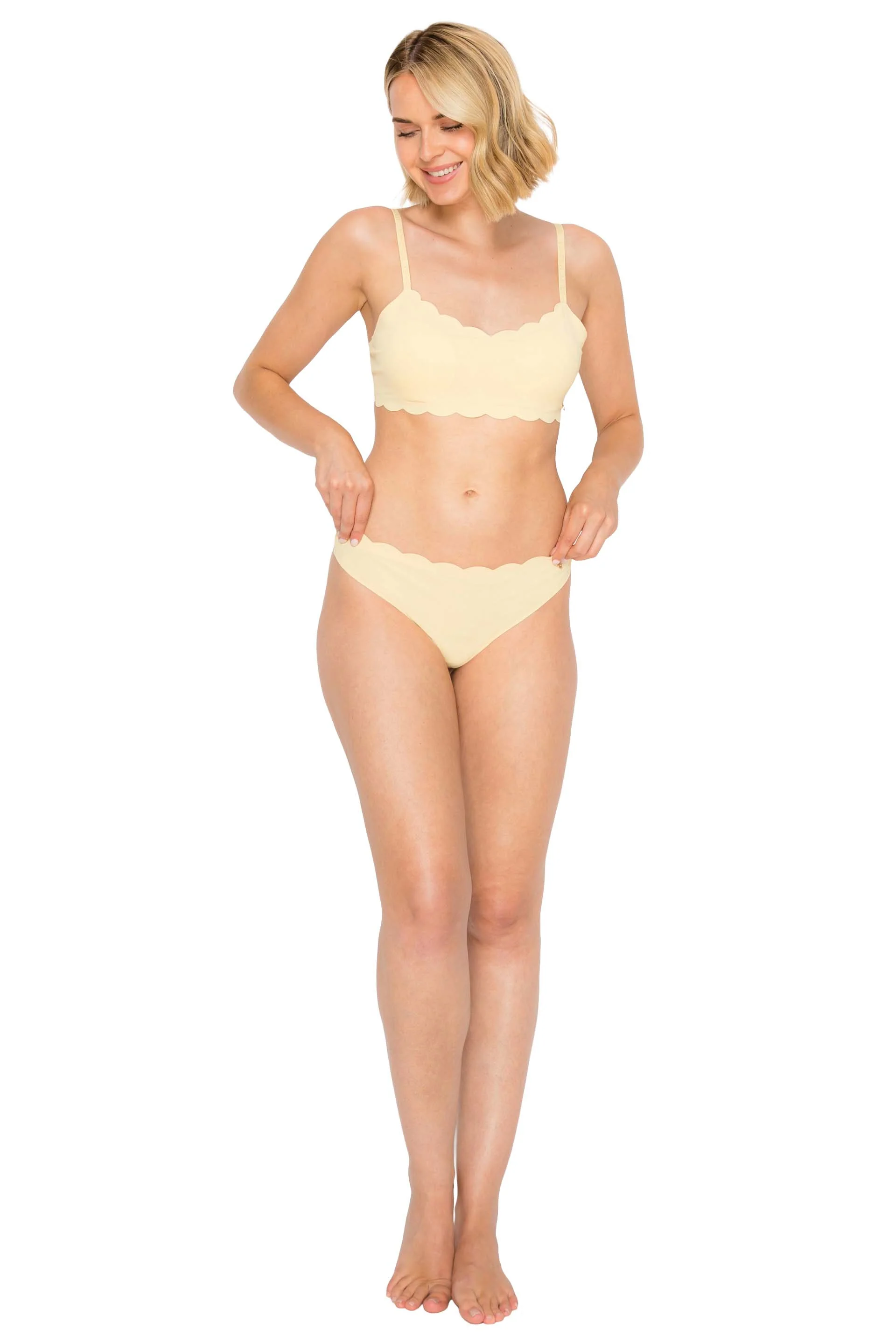 Yummy Baby Rib Scallop Bralette - Image 37