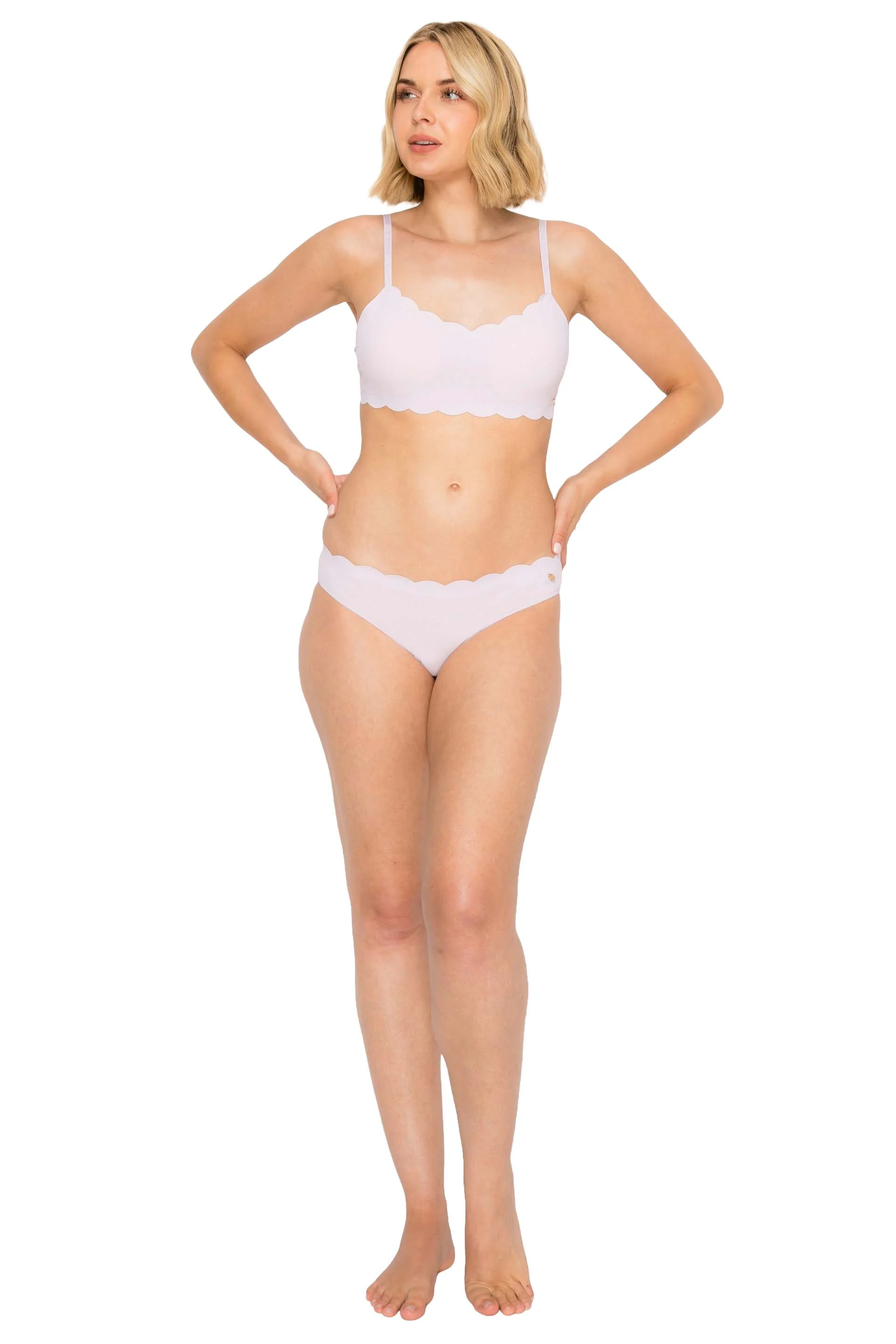 Yummy Baby Rib Scallop Bralette - Image 45