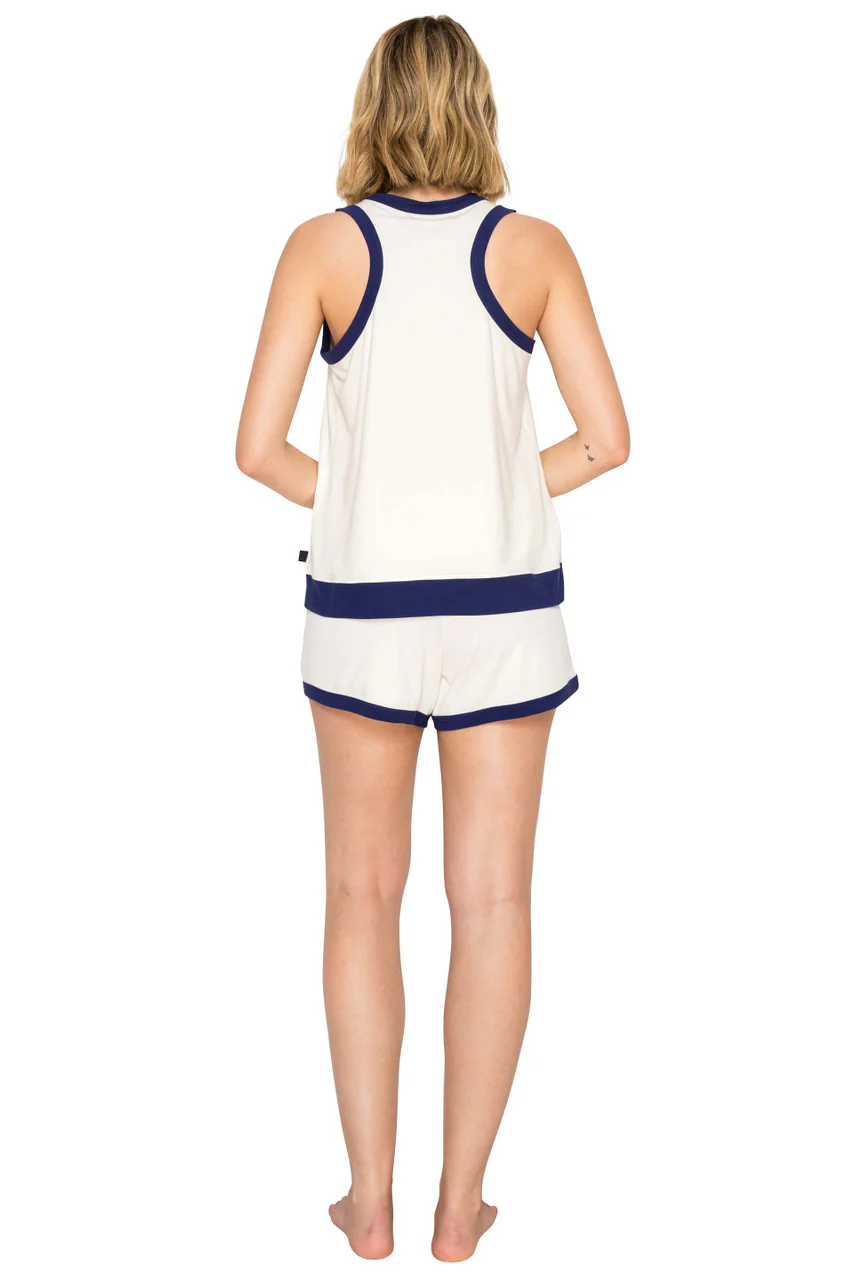Yummy Modal Blend Jersey Racerback Tank & Short Set - Image 7