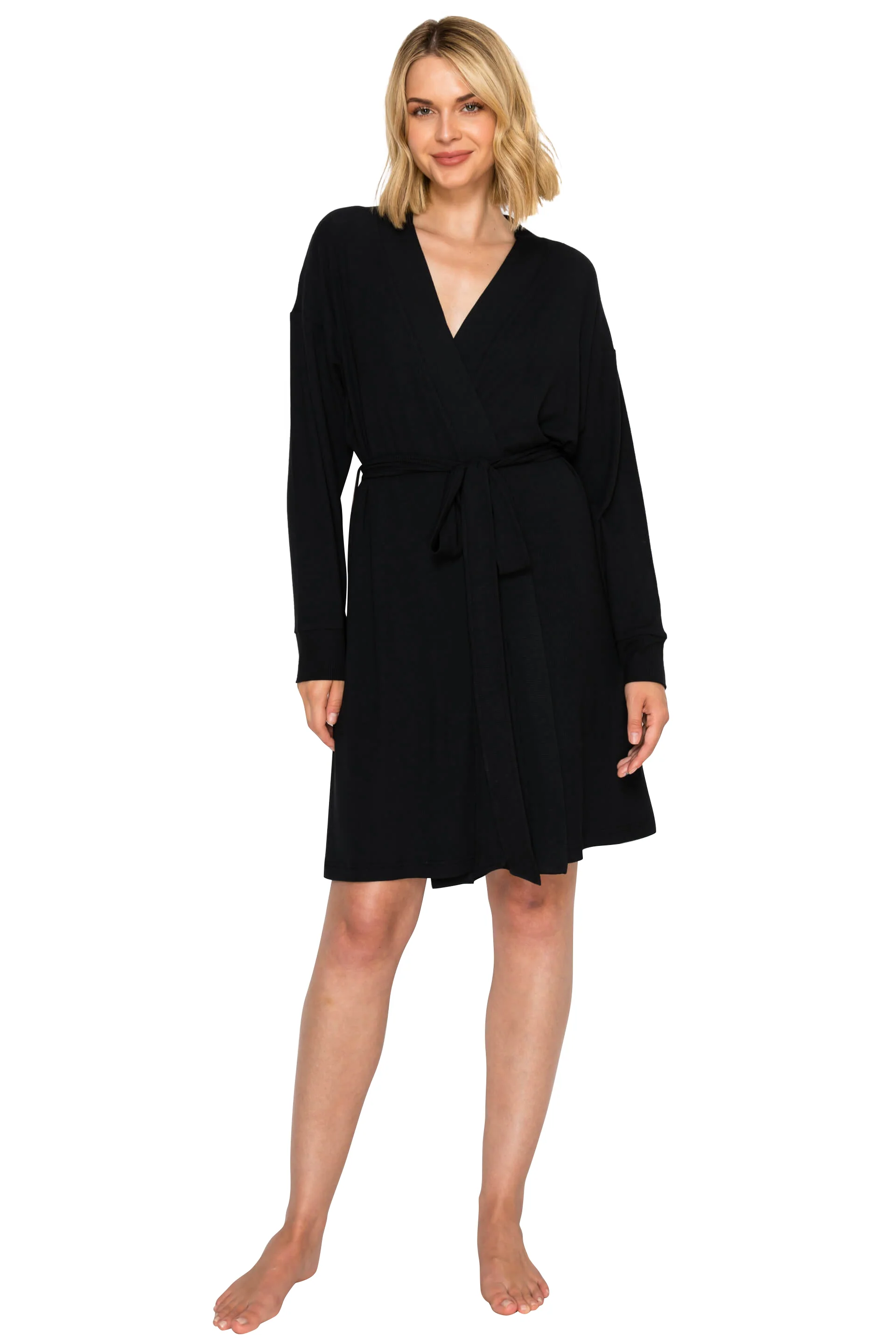 Yummy Modal Rib Cozy Robe - Image 10