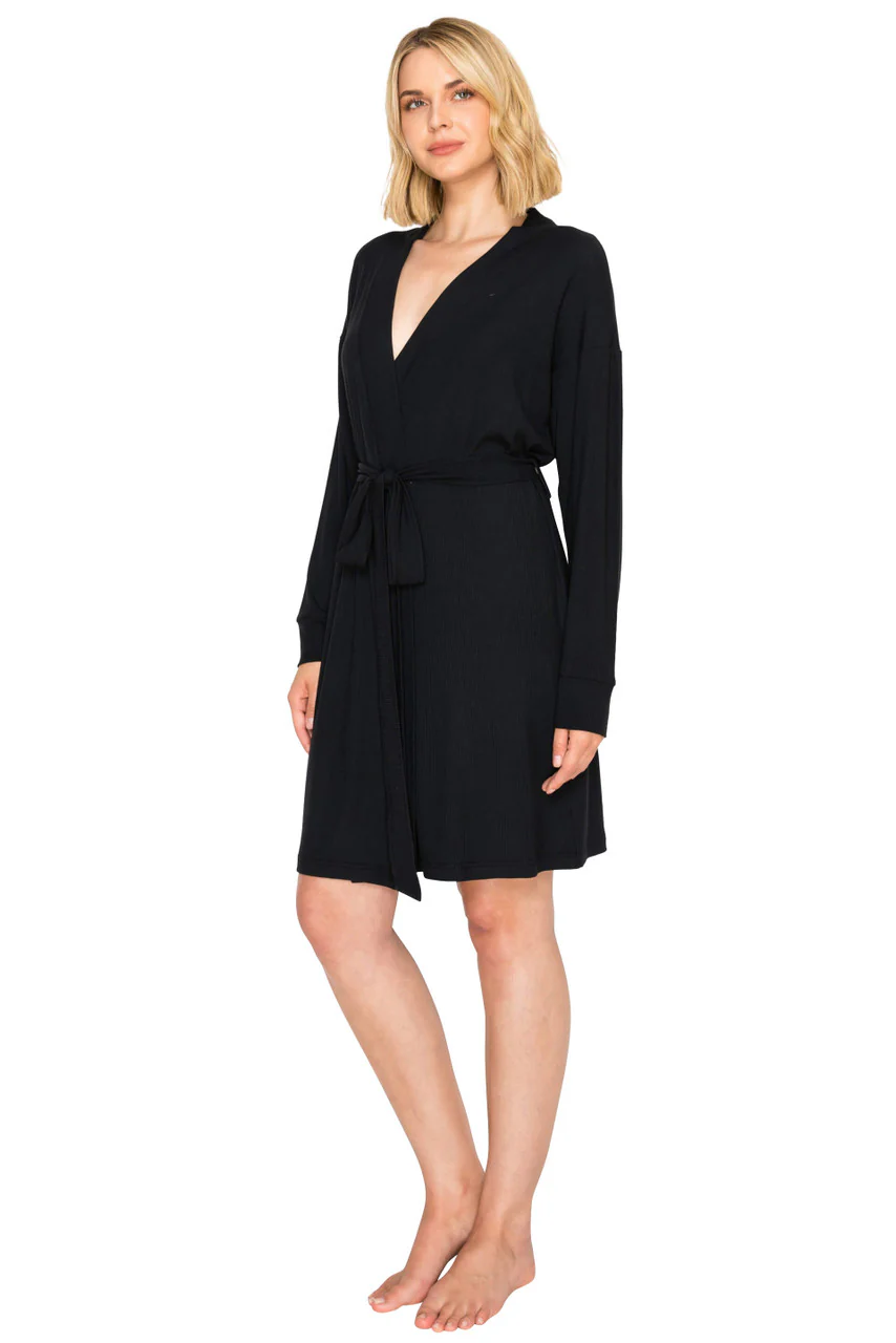 Yummy Modal Rib Cozy Robe - Image 8