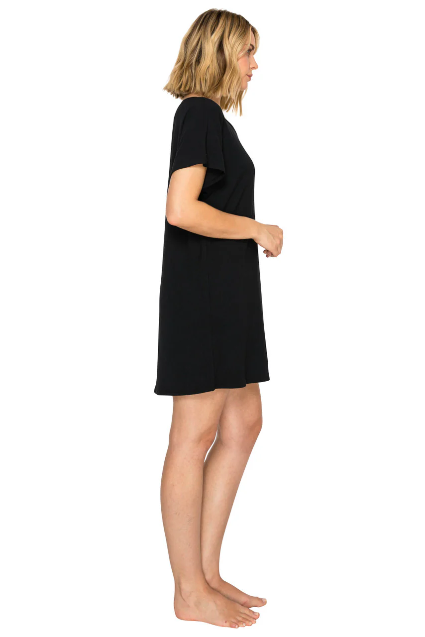 Yummy Modal Rib Dolman Sleep Dress - Image 10