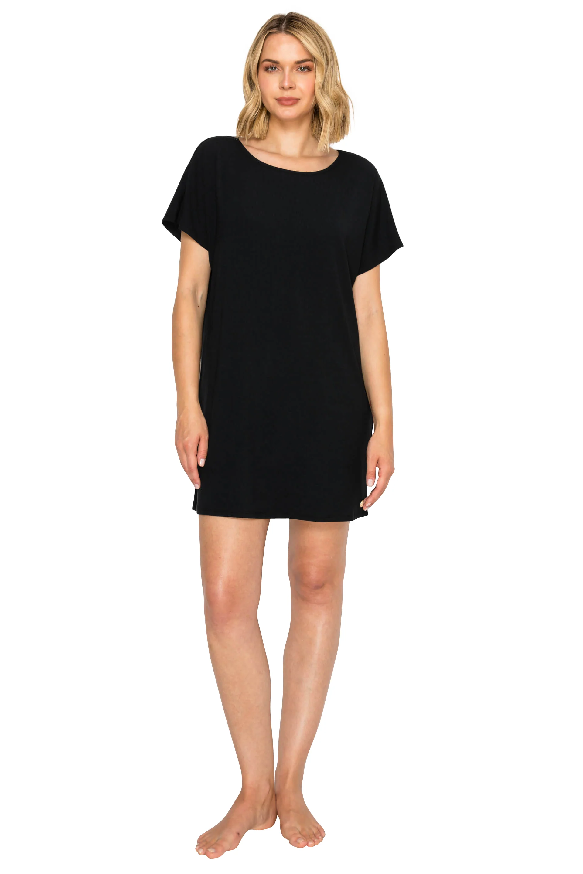 Yummy Modal Rib Dolman Sleep Dress - Image 15