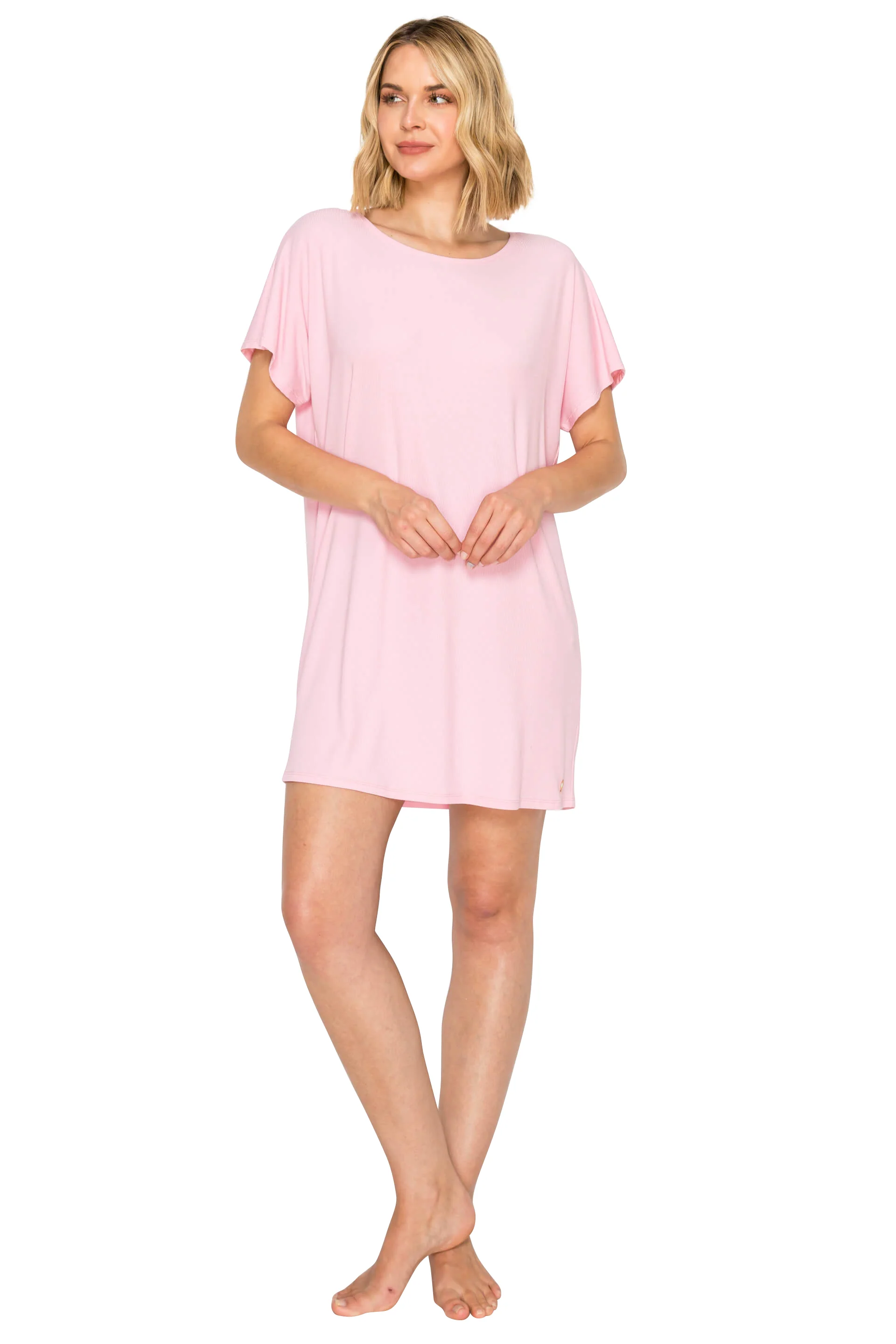 Yummy Modal Rib Dolman Sleep Dress - Image 21