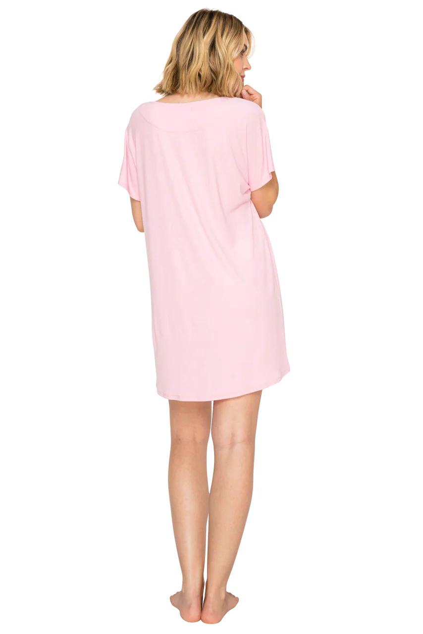 Yummy Modal Rib Dolman Sleep Dress - Image 3